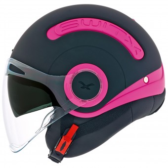Casque Open Face Nexx SX.10 Switz Matt Black Magenta Casque Open Face Nexx SX.10 Switz Matt Black Magenta