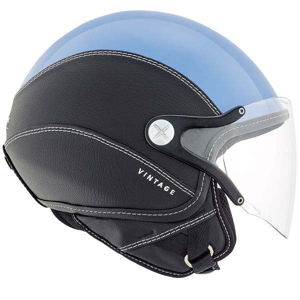 Open Face Nexx SX.60 Vintage 2 Blue Black Open Face Nexx SX.60 Vintage 2 Blue Black
