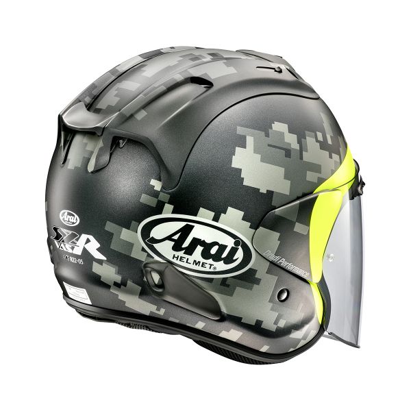 Arai SZ-R Vas Mimetic Black + Bluetooth Kit Sena SMH5