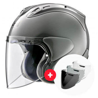 Open Face Arai SZ-R Vas Modern Grey + Visor