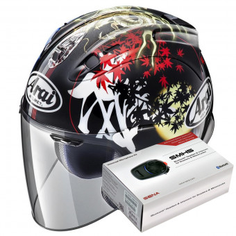Open Face Arai SZ-R Vas Oriental 2