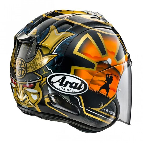 Helmet Arai SZ R Vas Pedrosa Spirit Gold at the best price iCasque