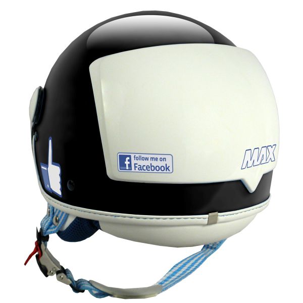 Open Face MAX The Social Network Black