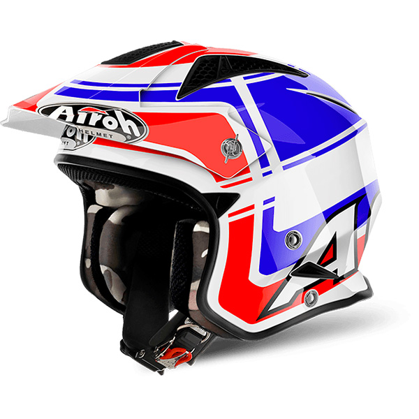 Open Face Airoh TRR S Vintage Blue