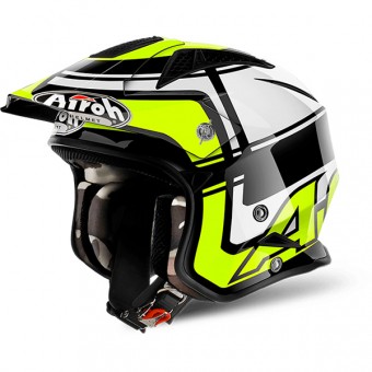 Open Face Airoh TRR S Vintage Yellow