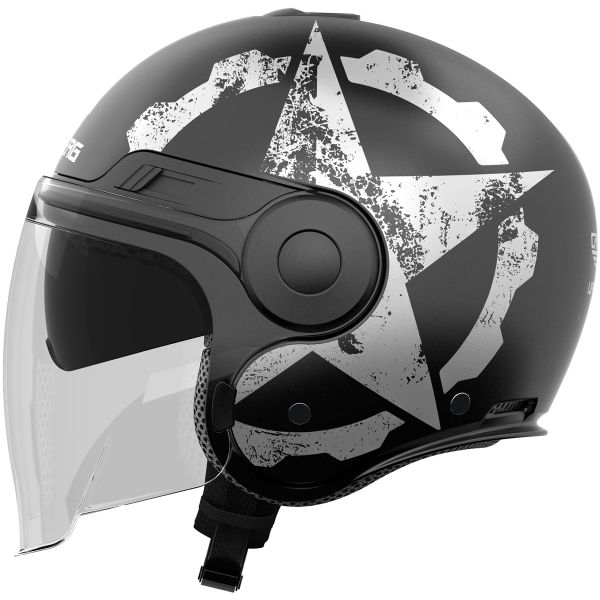 Caberg Uptown Gear Matt Black White