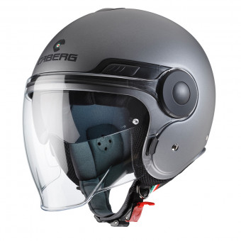 Open Face Caberg Uptown Mat Gun Metal