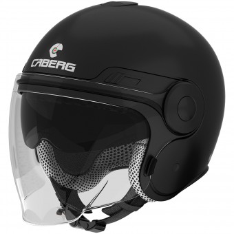 Open Face Caberg Uptown Matt Black