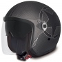 Casque Open Face Premier Vangarde Star Carbon Black