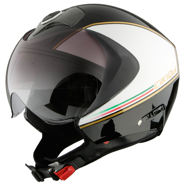 Open Face Vemar Cikiqui Street Black