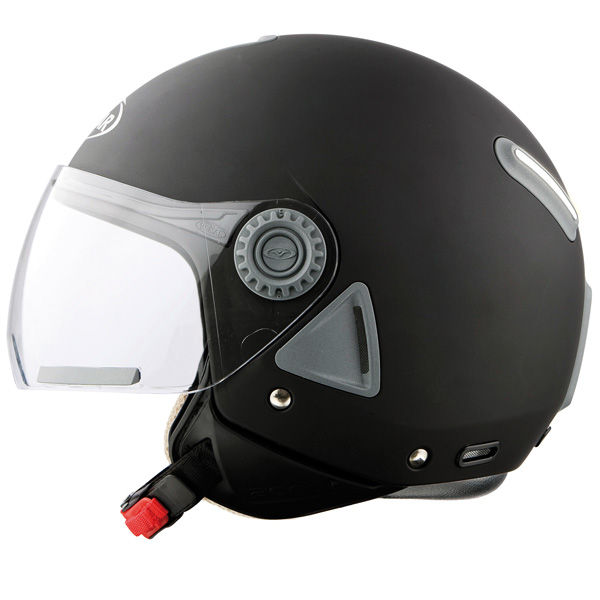 Open Face Vemar Zero Uni Black Mat J202