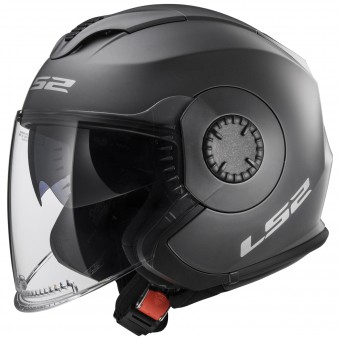 Open Face LS2 Verso Matt Titanium OF570