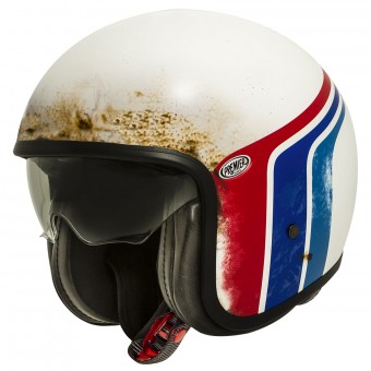 Casque Open Face Premier Vintage Matt White BTR8BM Casque Open Face Premier Vintage Matt White BTR8BM