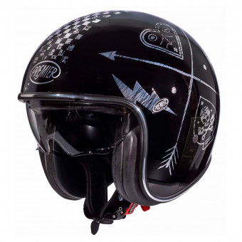 Casque Open Face Premier Vintage NX Silver Chromed Casque Open Face Premier Vintage NX Silver Chromed