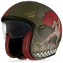 Casque Open Face Premier Vintage Pinup Military BM Mat