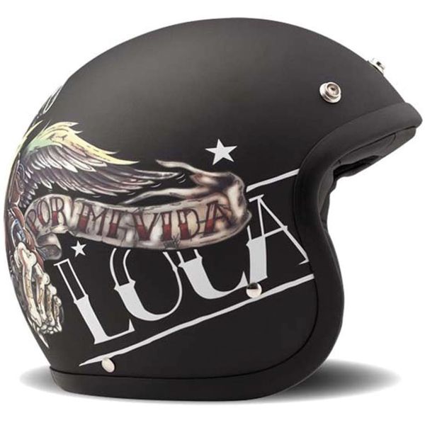 Open Face Dmd Vintage Vida Loca