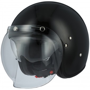 Open Face Astone Vintage Visor Black