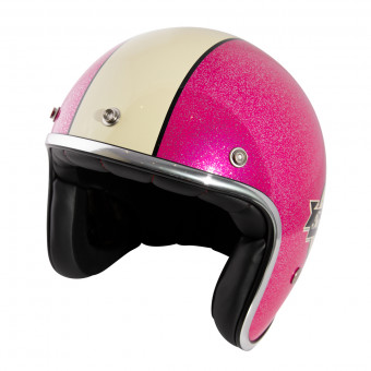 Furygan Origami Lady Black White + Wyatt Famous Glitter Pink