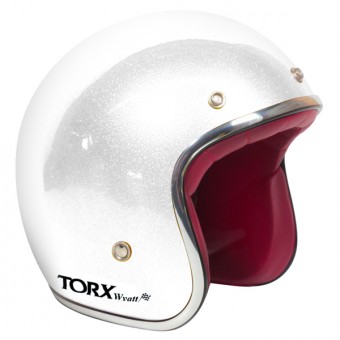Helmet Torx Wyatt Glitter White At The Best Price Icasquecouk
