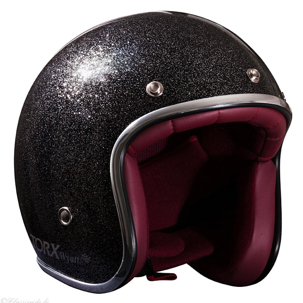 Helmet Torx Wyatt Glitter Black At The Best Price Icasquecouk
