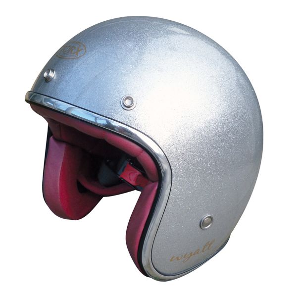 Open Face Torx Wyatt Glitter Silver