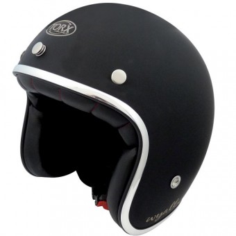 Casque Open Face Torx Wyatt Matt Black Casque Open Face Torx Wyatt Matt Black