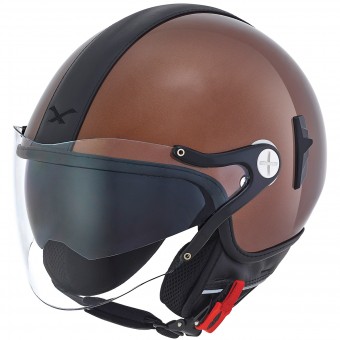 Casque Open Face Nexx X60 Cruise Brown Black Casque Open Face Nexx X60 Cruise Brown Black
