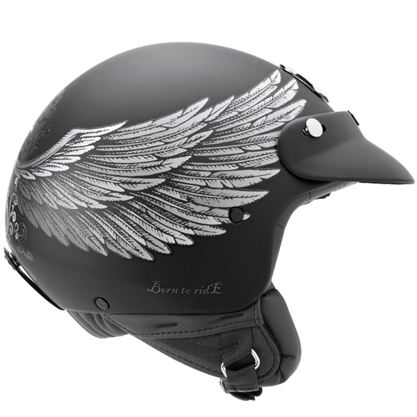 Open Face Nexx X60 Eagle Rider Black Open Face Nexx X60 Eagle Rider Black