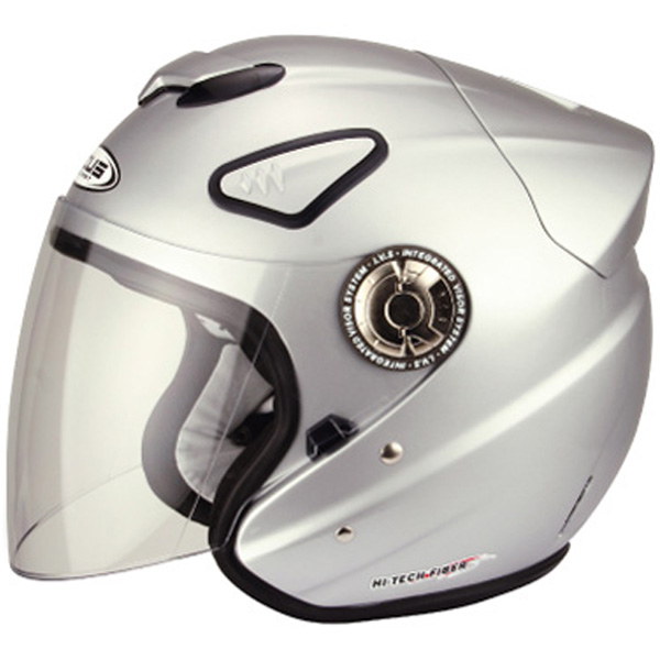 Open Face Zeus ZS 608 Silver