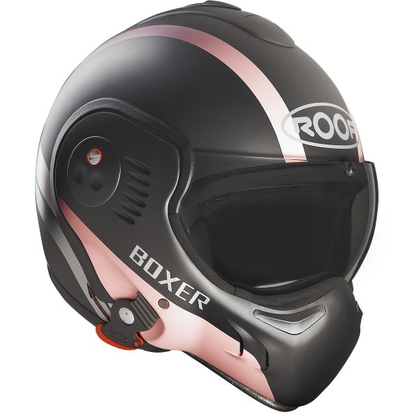 Flip Up Roof Boxer V8 Manga Graphite Mat Pink