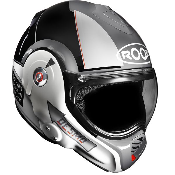 Flip Up Roof Desmo Pilot White Grey