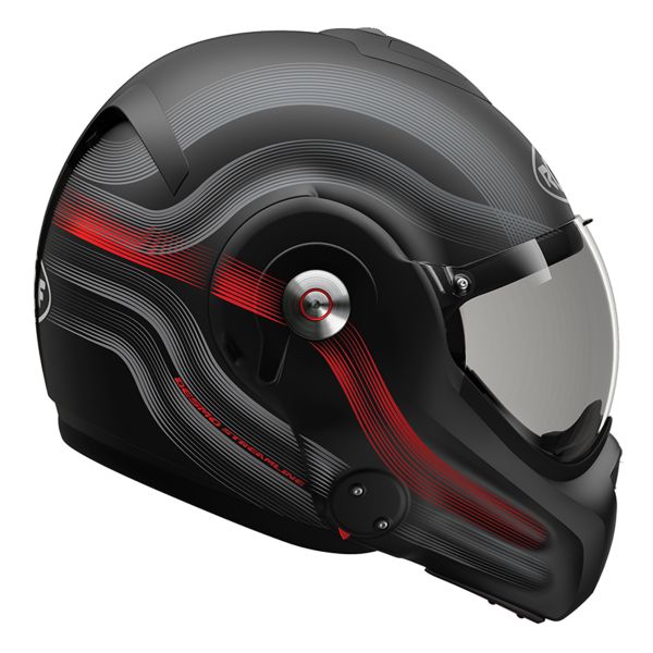 Flip Up Roof Desmo Streamline Matt Black Titan Red 3e Generation