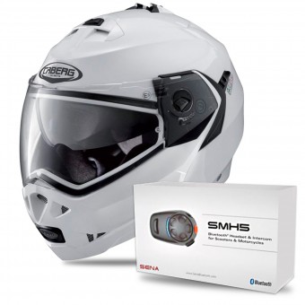 Flip Up Caberg Duke II Metal White