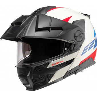 Casque Flip Up Schuberth E2 Defender White Casque Flip Up Schuberth E2 Defender White