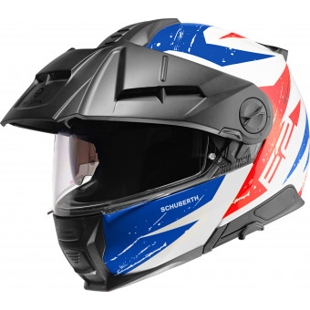 Casque Flip Up Schuberth E2 Explorer Blue Casque Flip Up Schuberth E2 Explorer Blue