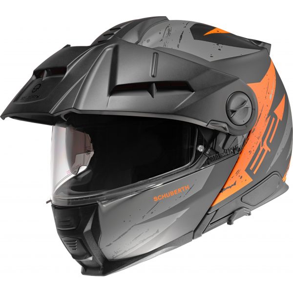 Flip Up Schuberth E2 Explorer Orange Flip Up Schuberth E2 Explorer Orange