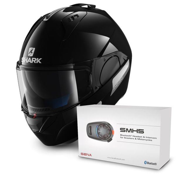 Helmet Shark Evo One Blank Blk Ready To Ship Icasquecouk