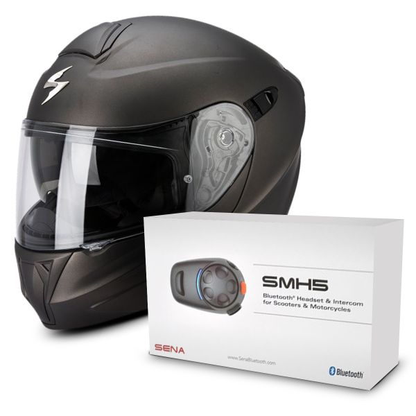 Flip Up Scorpion Exo 920 Matt Anthracite