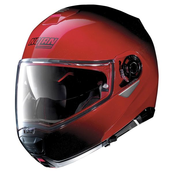 Flip Up Nolan N100 5 Fade N-Com Cherry 16