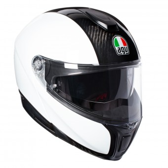Flip Up AGV Sportmodular Carbon White