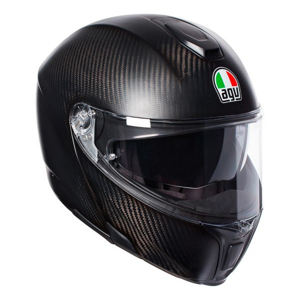 Flip Up AGV Sportmodular Matt Carbon