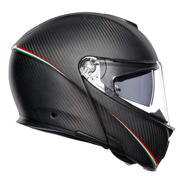 AGV Sportmodular Tricolore Matt Carbon Italy
