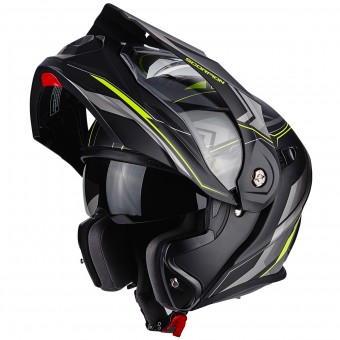 Casque Flip Up Scorpion ADX-1 Anima Matt Black Neon Yellow Casque Flip Up Scorpion ADX-1 Anima Matt Black Neon Yellow