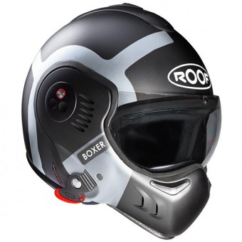 Casque Flip Up Roof Boxer V8 Bond Matt Titan Silver Casque Flip Up Roof Boxer V8 Bond Matt Titan Silver