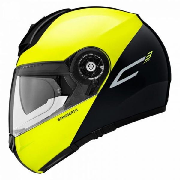 Flip Up Schuberth C3 Pro Split Yellow