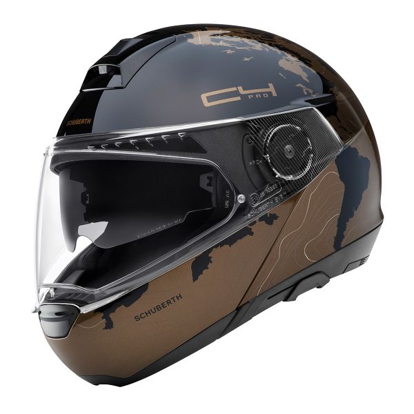 Flip Up Schuberth C4 Pro Magnitudo Brown