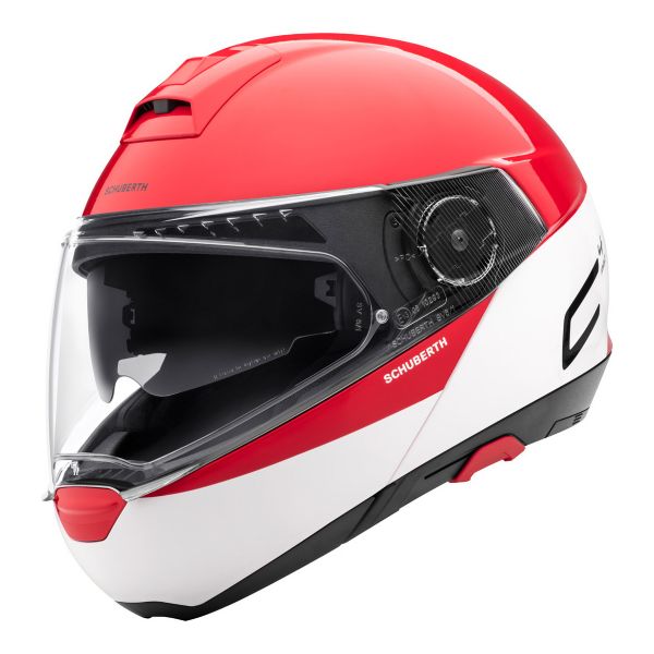 Flip Up Schuberth C4 Pro Swipe Red