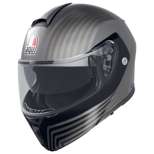 Flip Up AGV Streetmodular Iseo Grey Black Flip Up AGV Streetmodular Iseo Grey Black