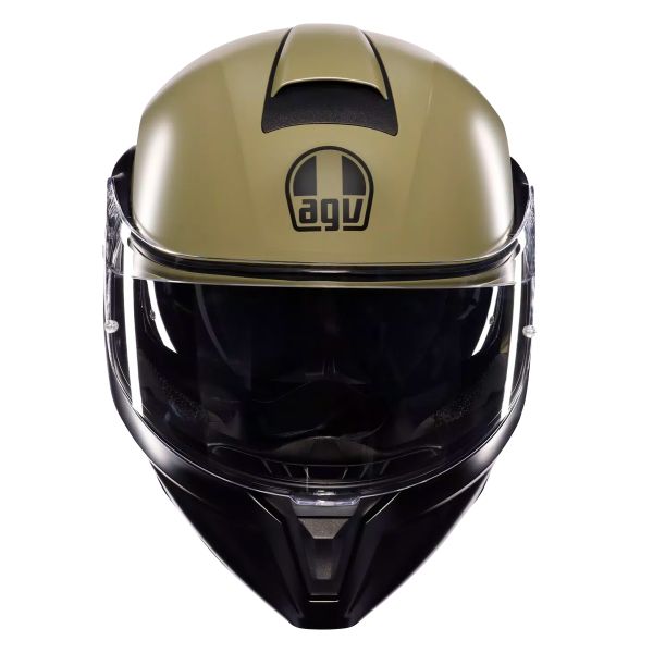 AGV Streetmodular Matt Pastel Green Black