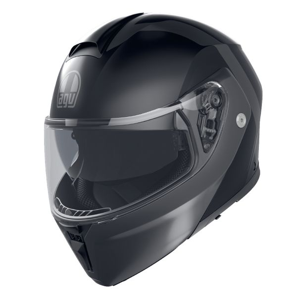 Flip Up AGV Streetmodular Resia Matt Black Grey Flip Up AGV Streetmodular Resia Matt Black Grey